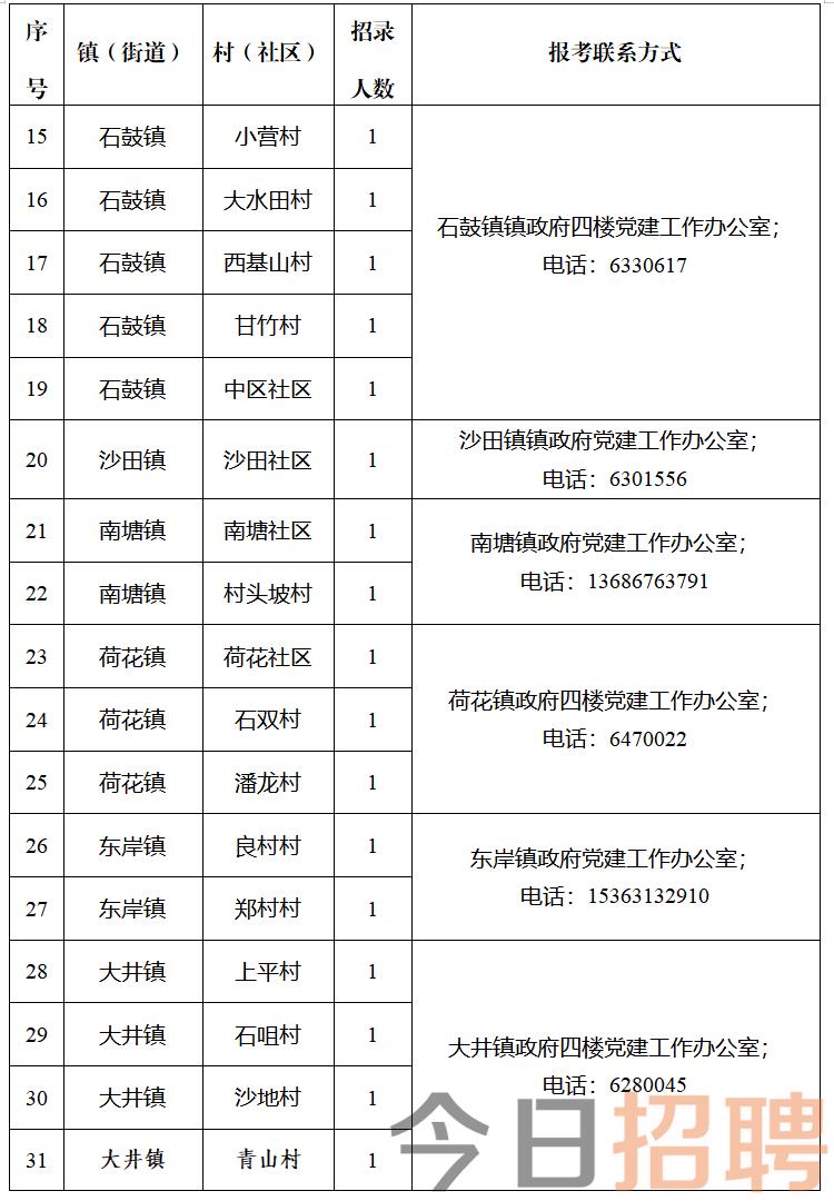 石鼓村委会最新招聘信息概览