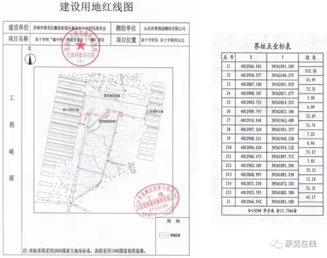 莱芜市规划管理局最新项目概览